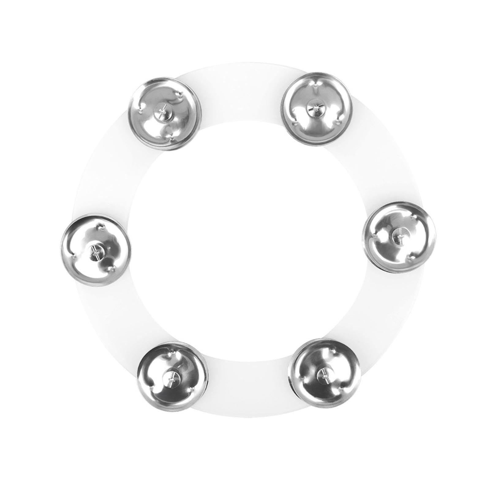SECRET DESIRE Cymbal Rings with Single Row Accessory Drum Set Performance Cymbal Tambourine
