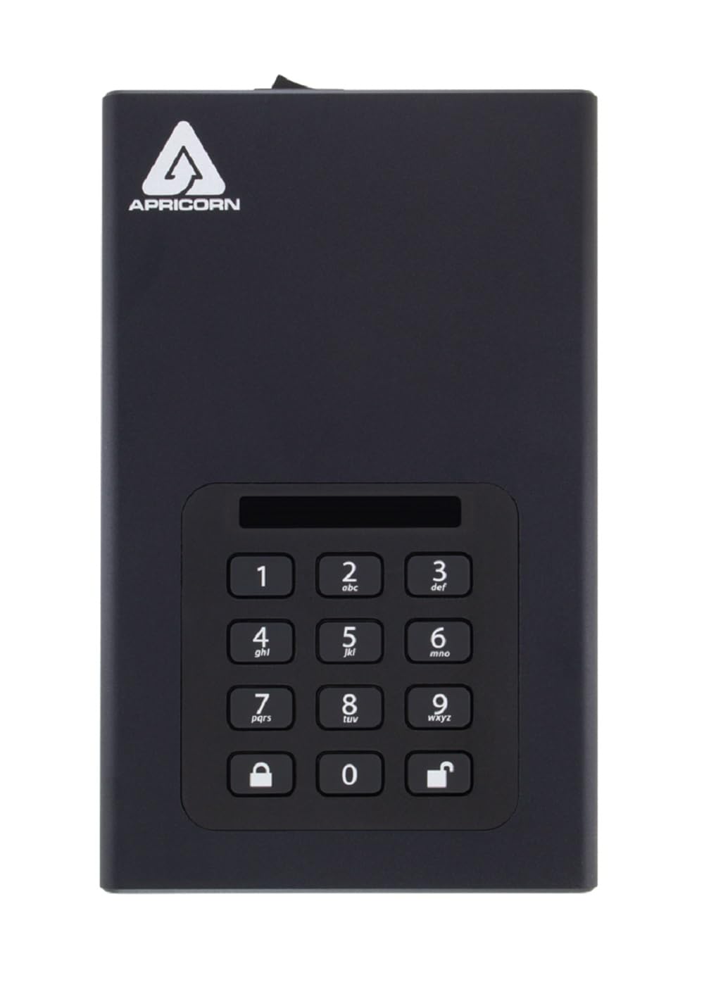 Apricorn 6Tb Aegis Padlock Dt 256-Bit Encryption Usb 3 Hard Drive (Adt-3Pl256-6000)