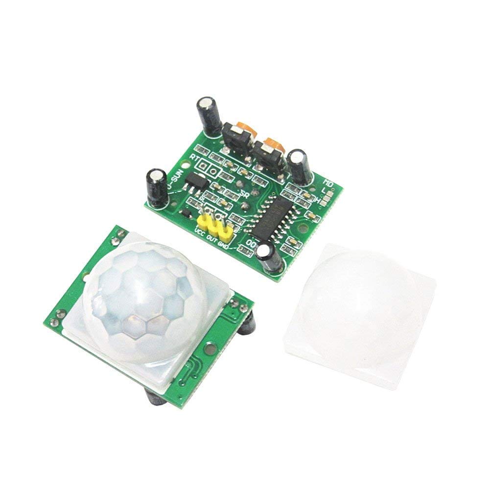 Hiletgo 3Pcs Hc-Sr501 Pir Infrared Sensor Human Body Infrared Motion Module For Arduino Raspberry Pi