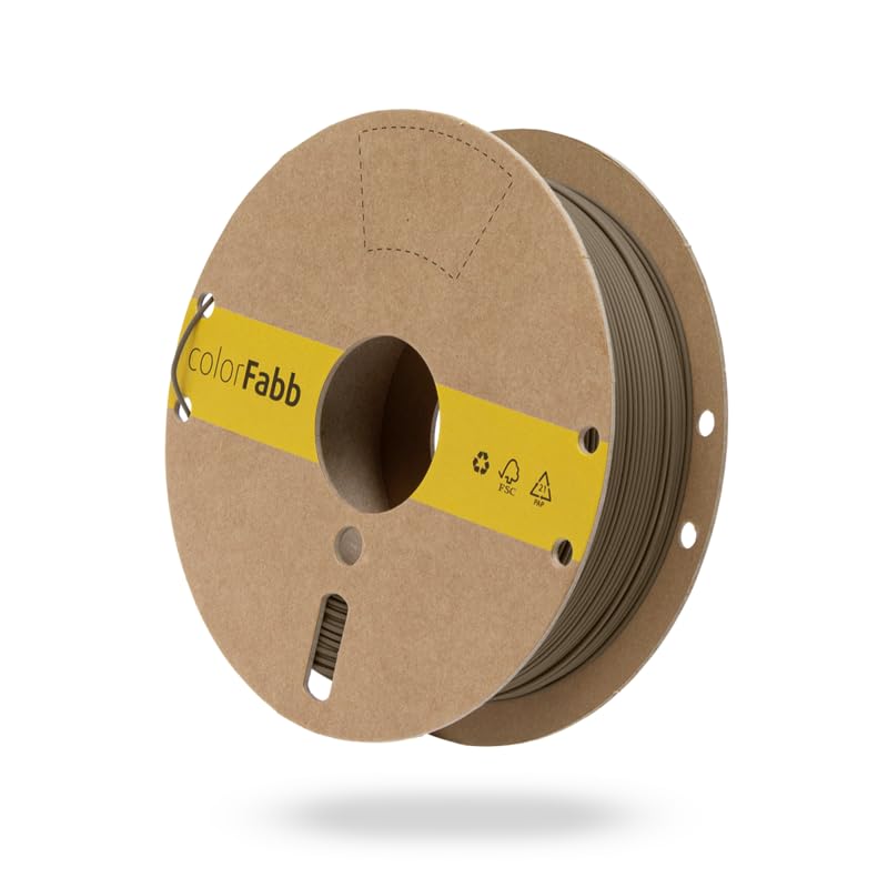 colorFabb Special BRONZEFILL 3D Printer Filament, 1.75mm Diameter, 1500g Spool, Bronze, Heavy, Polish-able Metal Look