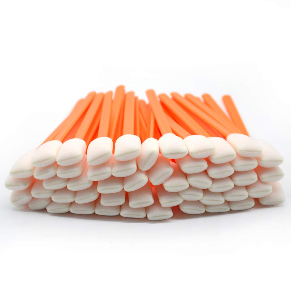 Wellgler'S 5.11'' Foam Cleaning Swabs, For Electronics, Cameras, Optical Lenses Or Inkjet Printers, Print Heads Cleaning(50Pcs)