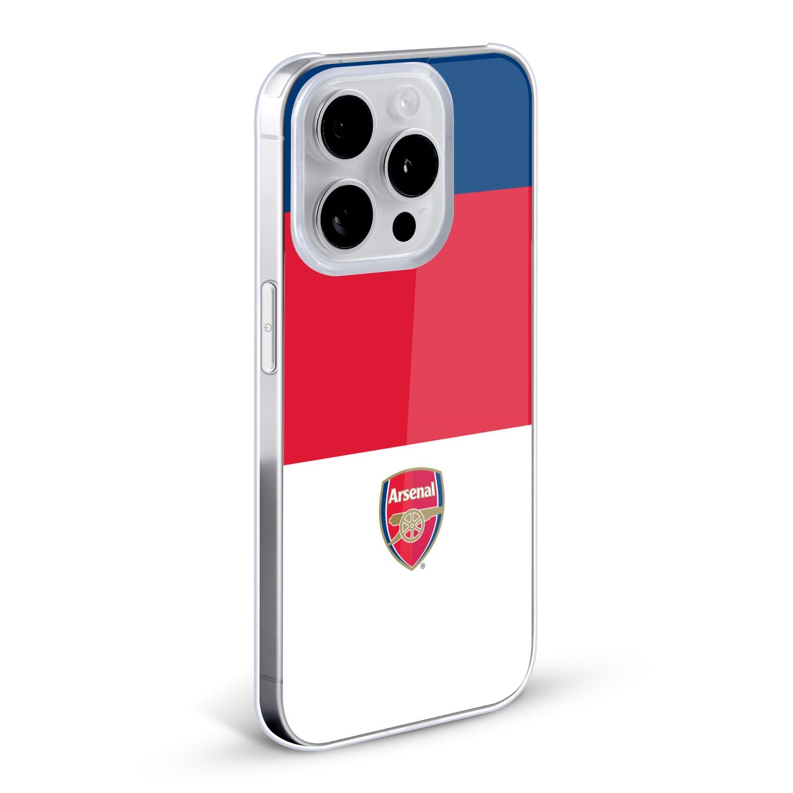 Head Case Designs Officially Licensed Arsenal Fc Stripes 4 Crest 2 Hard Back Case Compatible With Apple Iphone 12 / Iphone 12 Pr