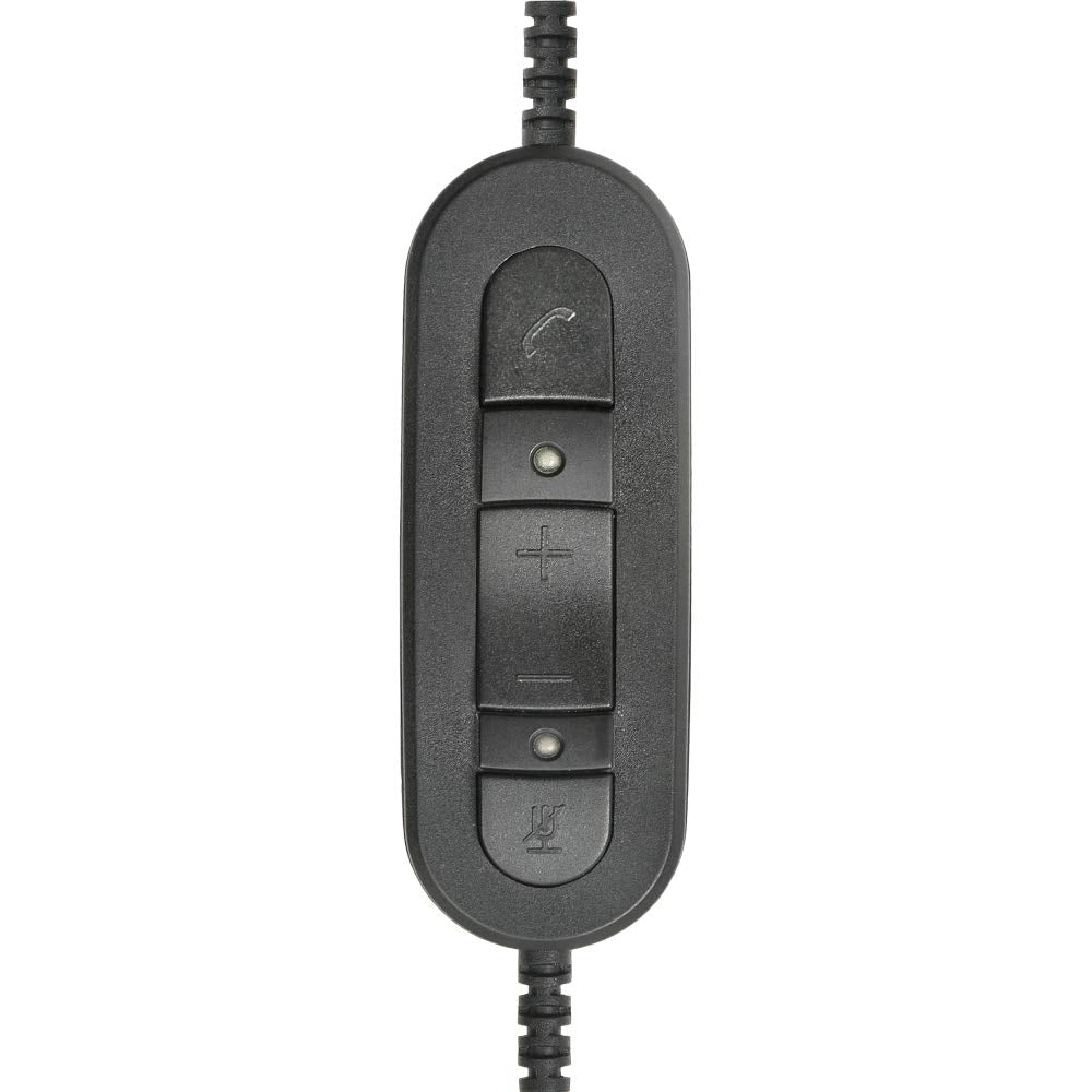 Ecs Wordcommander Usb Voice Recognition Headset, Single Ear, Noise-Cancelling Boom Mic, Premium In-Line Sound Card, Pro-Flex Wir