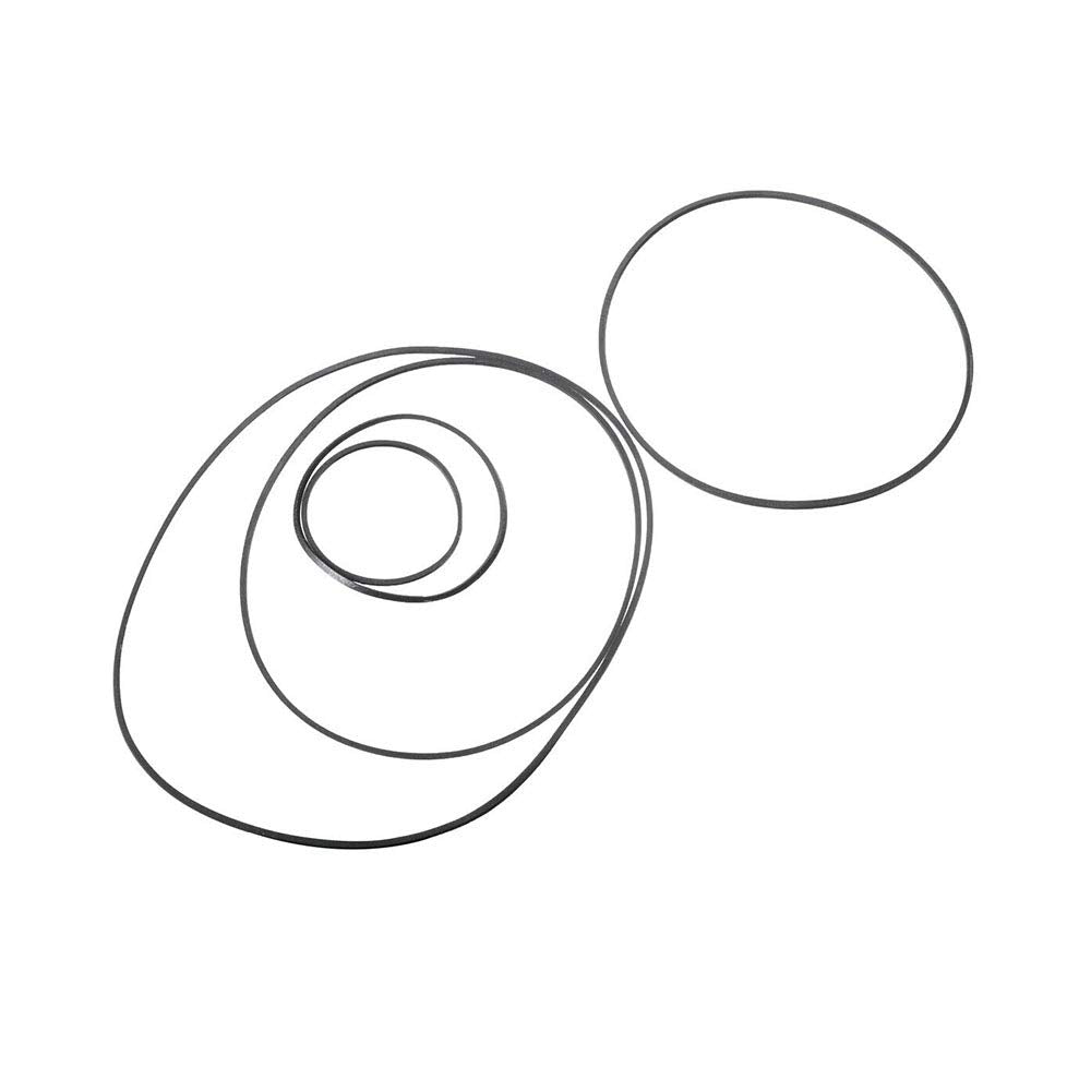 Acxico 120Pcs Universal 40 135Mm Mix Cassette Tape Machine Square Belt Assorted Repair