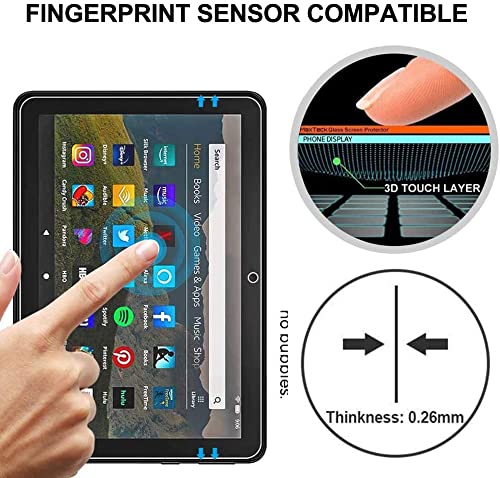 Ytuomzi 2 Pack Screen Protector For 8    Kids/Pro Tablet (2022/2020), Premium Tempered Glass Screen Film For 8 Inch Tablet, Ultr