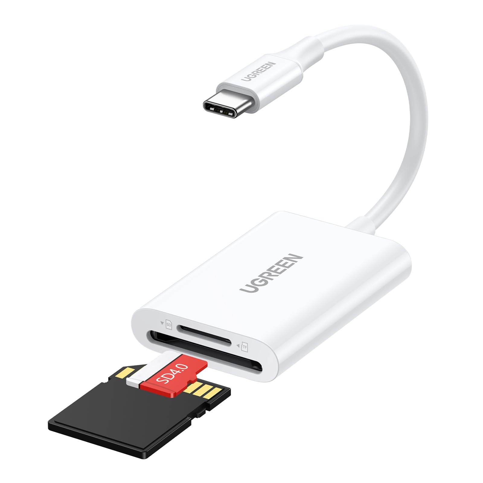 Ugreen Sd Card Reader Usb C, High Speed Usb C Micro Sd Card Reader Adapter Type C Memory Card Reader 170Mb/S Compatible For Ipho