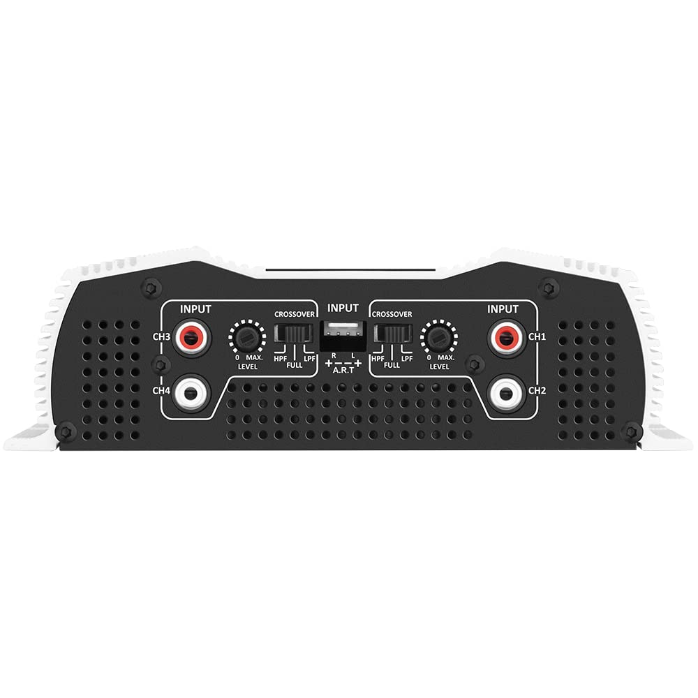 Taramps Ds 800X4 1 Ohm 800 Watts Rms 4 Channel 200X4 Rms, Class D, Full Range, Crossover High / Low Pass Fixed, Bridgedable Car