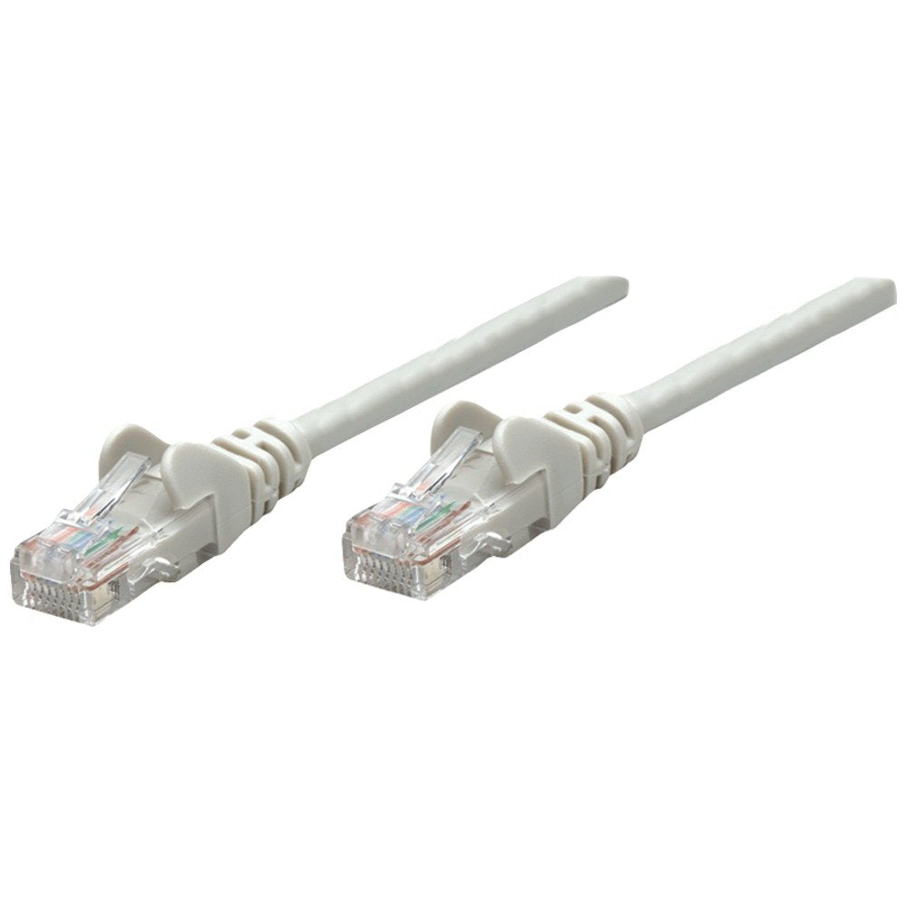 Intellinet Patch Cable, Cat5E, Utp, 100', Gray 320627