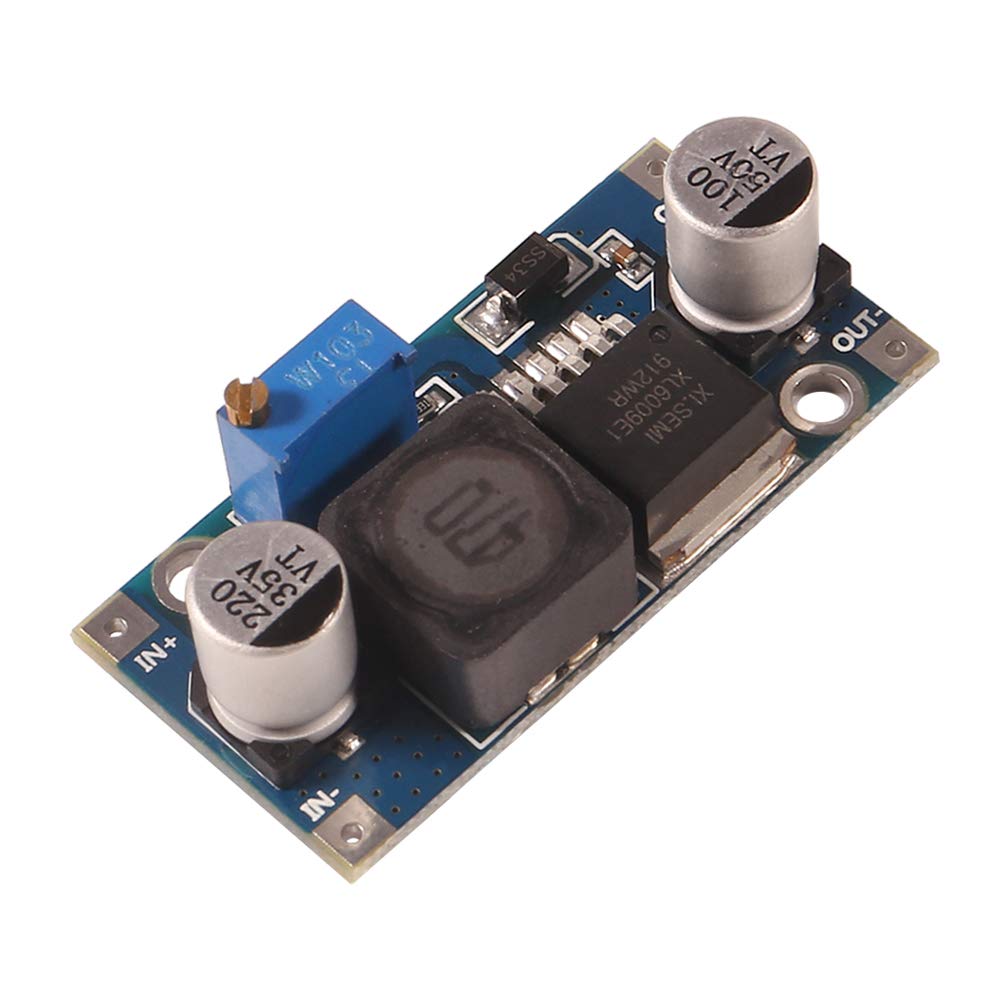 Aitrip 10 Pack Xl6009 Dc Dc Buck Boost Voltage Converter Power Module 4A 400Khz Adjustable Switch Module 3.8 30V To 1.25 35V Pow
