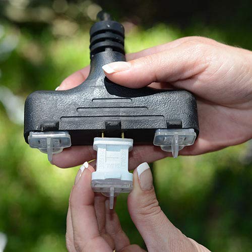 Seasonal Lighting Weatherproof Kit (25 Pack)   Outdoor Extension Cord Gasket And Plugs & Christmas Light Weatherproof Gasket, Gf
