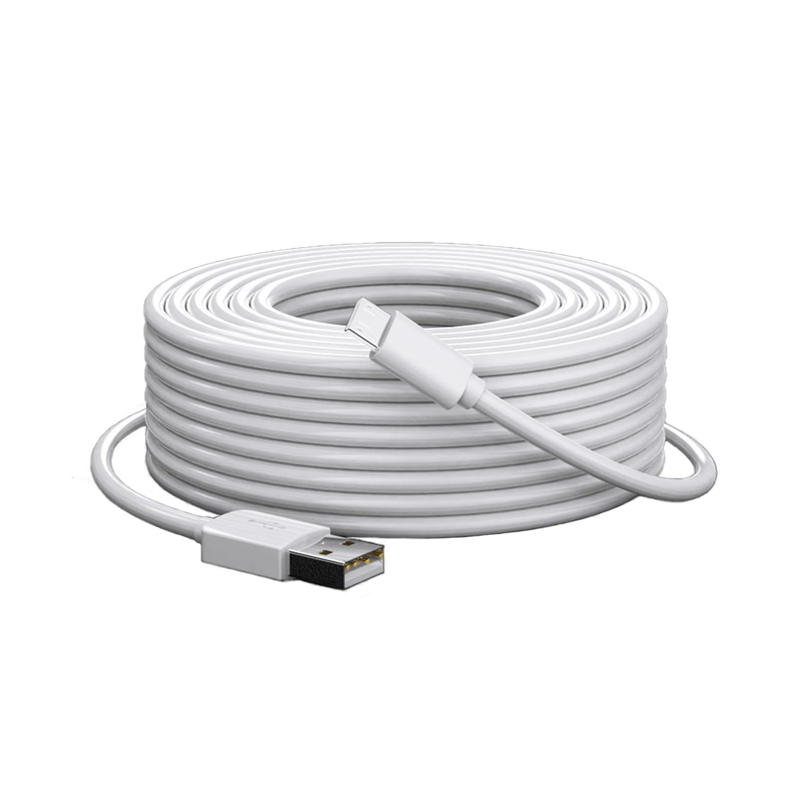 20Ft USBA to Micro USB Power Cable Fits for Ring Indoor Cam(2nd Gen)