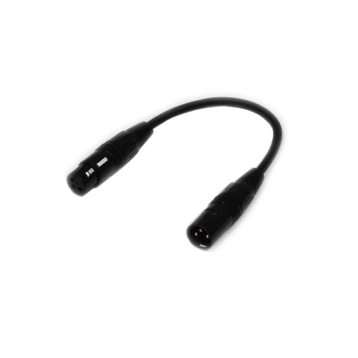 Audio 2000S 8 Pack 1 Ft Xlr Male To Female Microphone Cable E 02101 E8