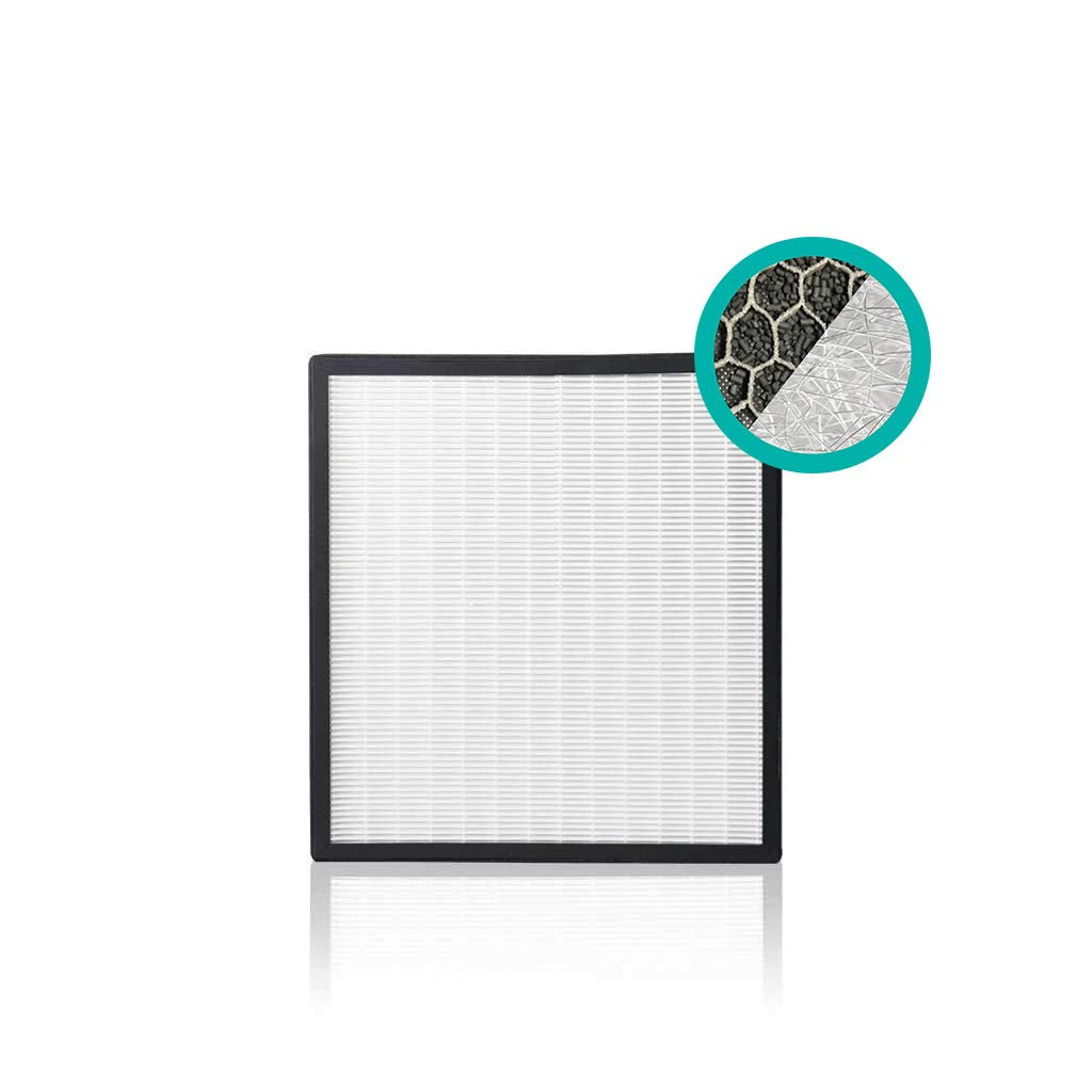 Alen Air Filter Ff50 Fresh Replacement Hepa Filter For Breathesmart Fit50 Air Purifier   Captures Allergens, Dust, & Mold + Odor