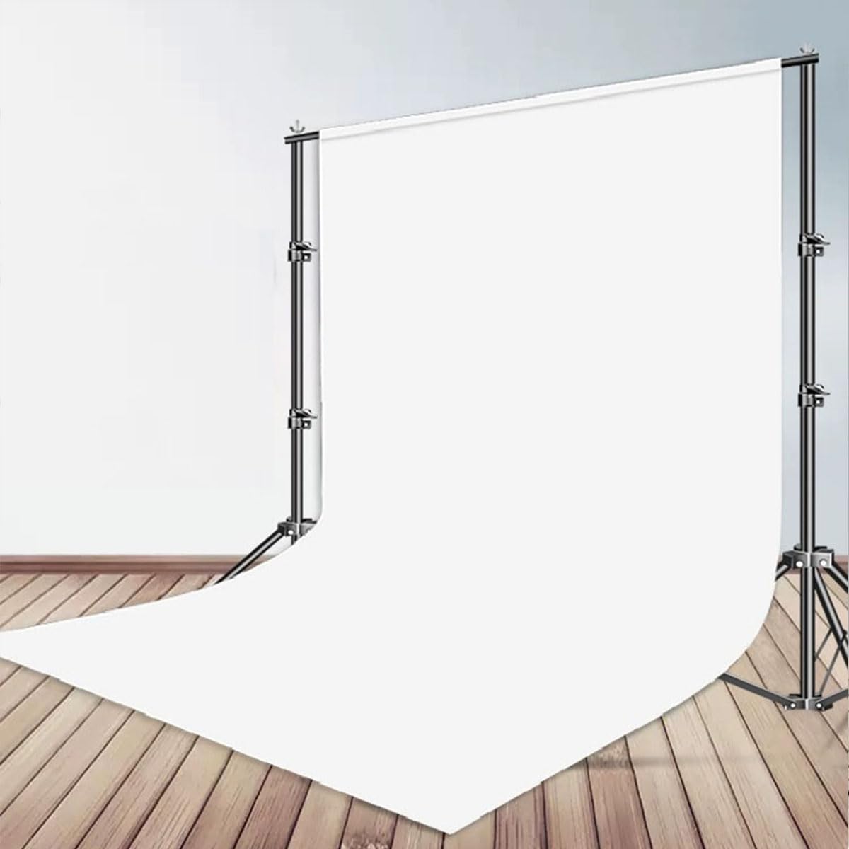 6X9Ft Solid White Chromakey Photography Backdrop Video Studio White Portrait Background For Photo Studio Prop