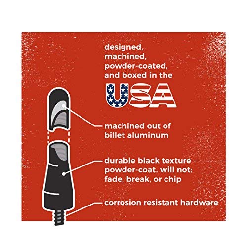 Cravenspeed Stubby Jr Antenna Compatible With Nissan Frontier 1998 2018 | 2 Inches | Short Antenna Replacement | Made In The Usa