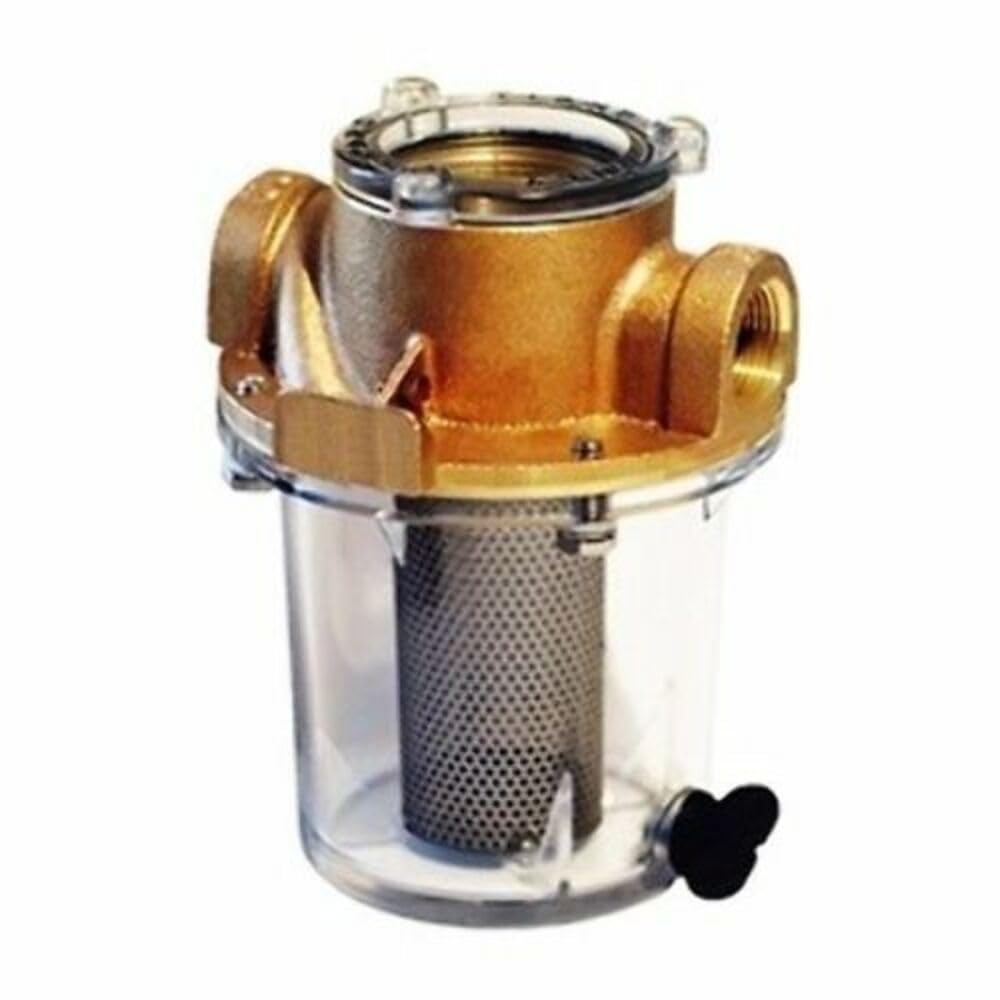 Groco Arg-1500 Series 1-1/2'' Raw Water Strainer W/Stainless Steel Basket,WBAUVB002IVEJ0Q