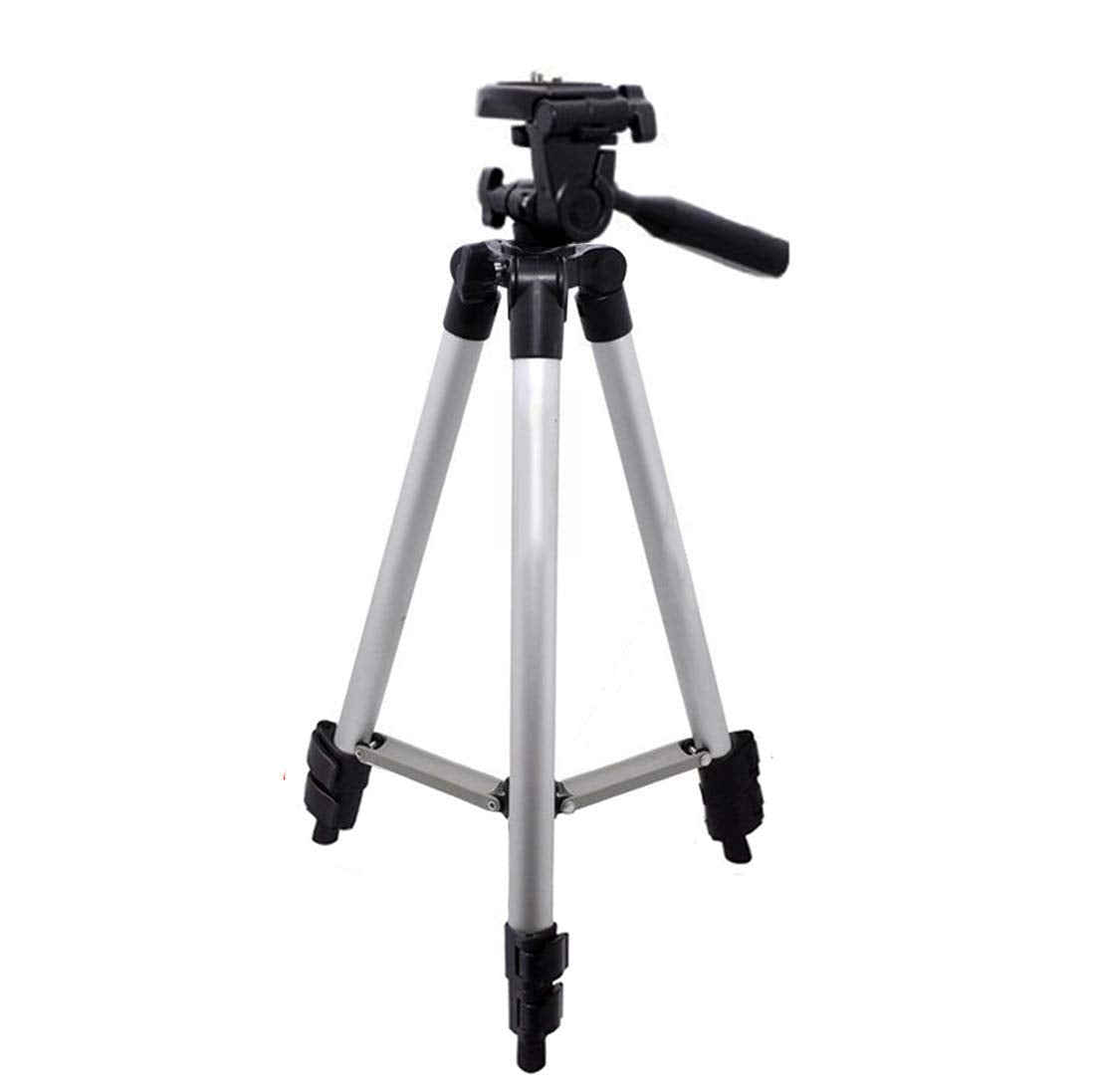 50 Inch Aluminum Camera Tripod For Canon, Nikon, Sony, Samsung, Olympus, Panasonic & Pentax + Ecost Microfiber