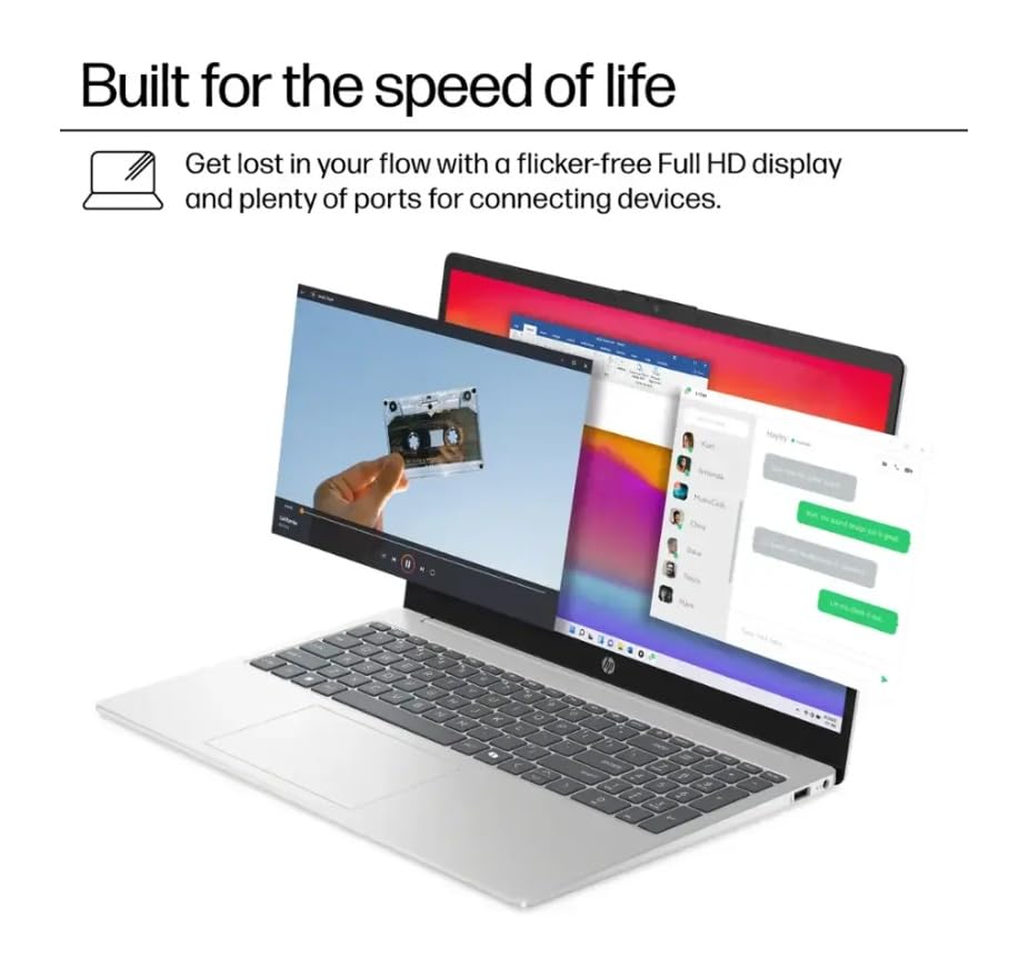 Hp 15.6'' Touchscreen Laptop, Lifetime Office 2024, Intel 13Th Core I3-1315U(Beats I5-1135G7), 40Gb Ram, 1Tb Pcie Ssd, Ai Copilo