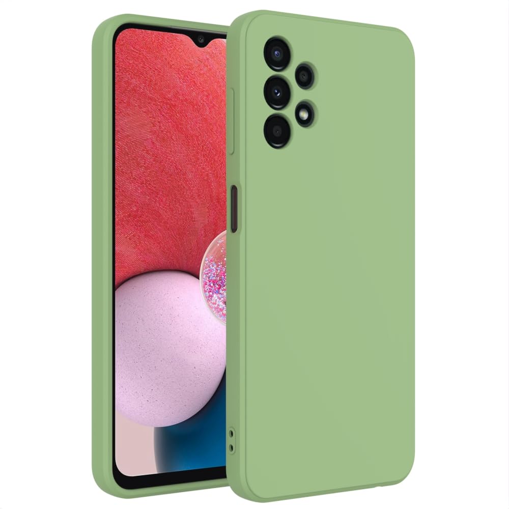 Wogroo For Samsung Galaxy A13 4G Case Green, Scratch Resistant With Soft Touch, Slim Thin Phone Cover For Samsung Galaxy A13 4G