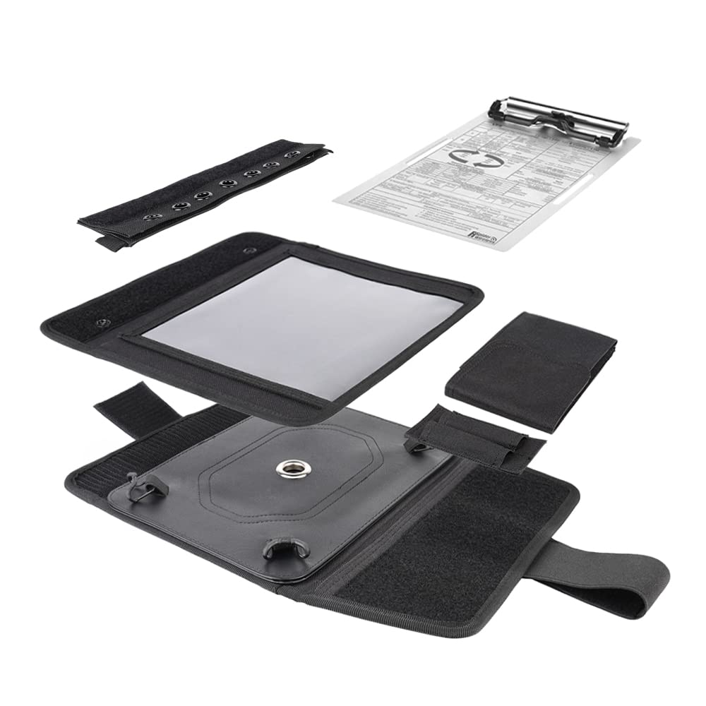 R Spider Wireless Pilot Kneeboard, Includes Aluminum Clipboard. Fits Ipad Pro 9.7, 10.5, 11, Ipad And Ipad Air 1/2/3/4/5/6, And