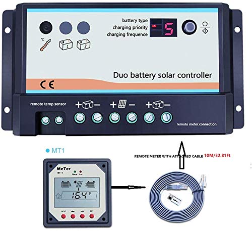 Epever Mt 50 Remote Meter Extension Cable 32.8' Fit For Mppt Solar Charge Controller