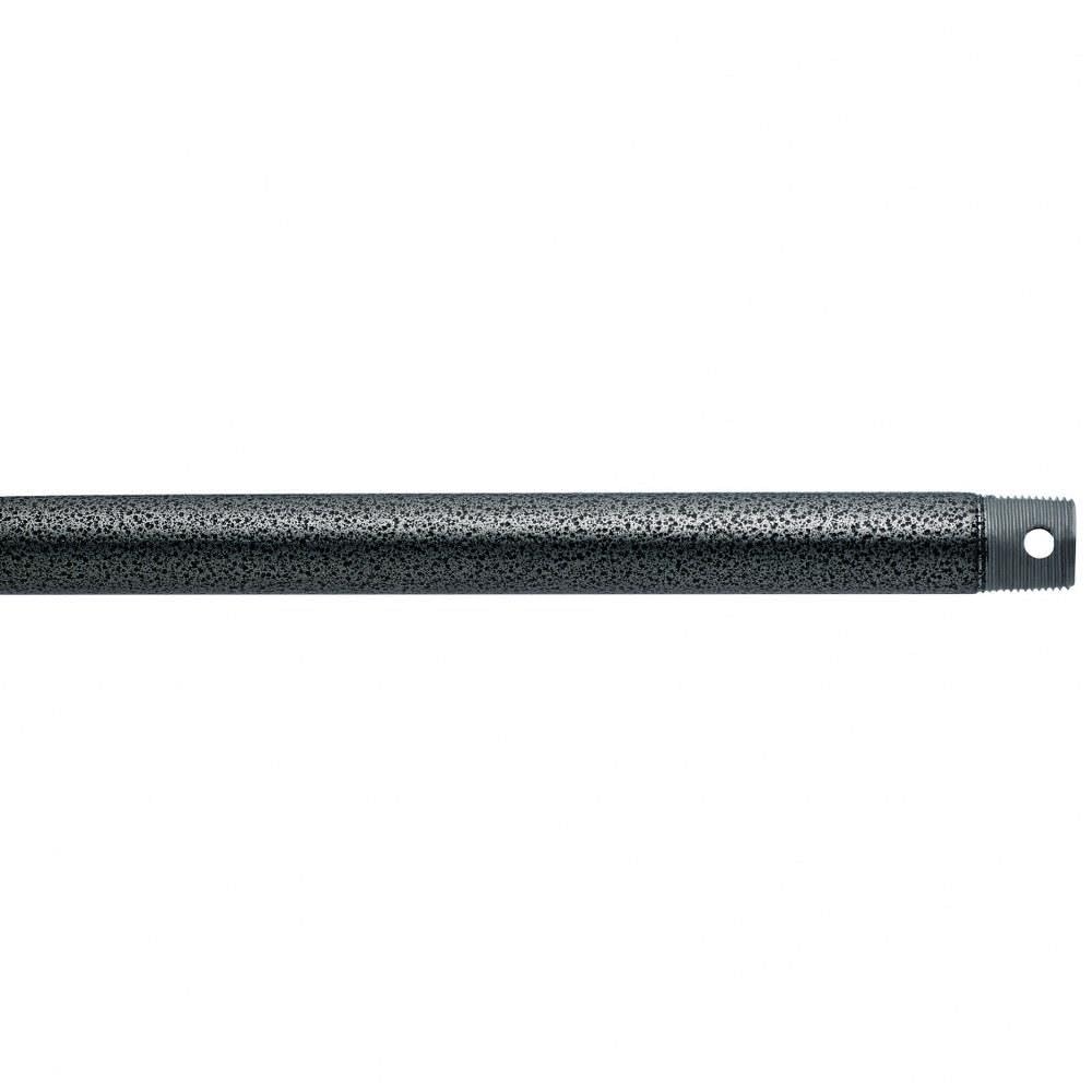 Kichler 360001WSP Accessory Fan Down Rod 18-Inch, Weathered Steel Powder Coat