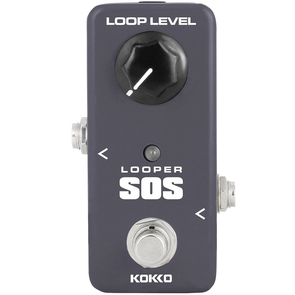 Guitar Loop Pedal Looper Effects 5 Minutes Looping Time Loop Station,Exclude Power Adapter   Kokko(Flp2)