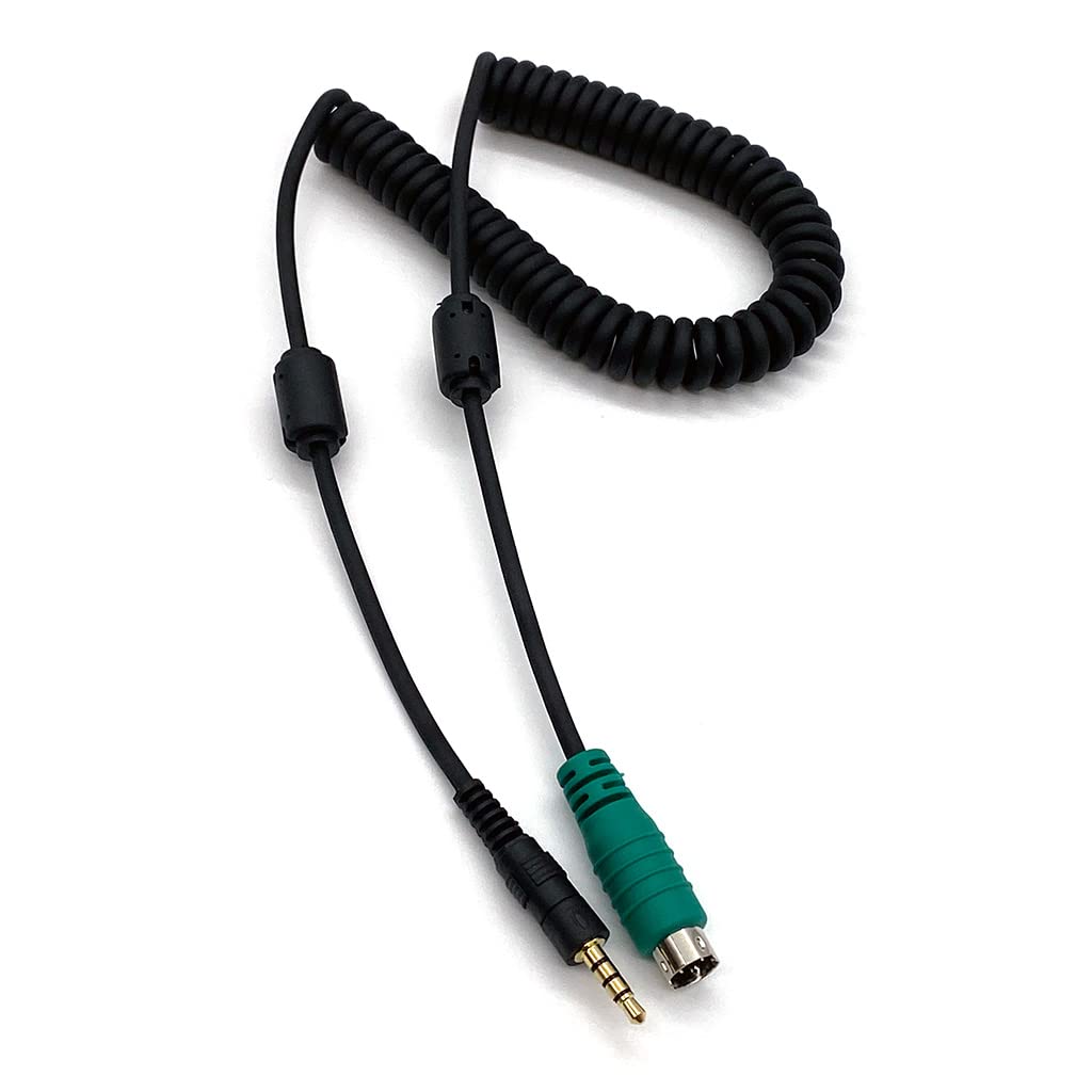 Digirig 24'' Audio + Ptt Cable For Yaesu Ft 8Xx, Icom & Kenwood Radios Using Mini Din 6 Connector