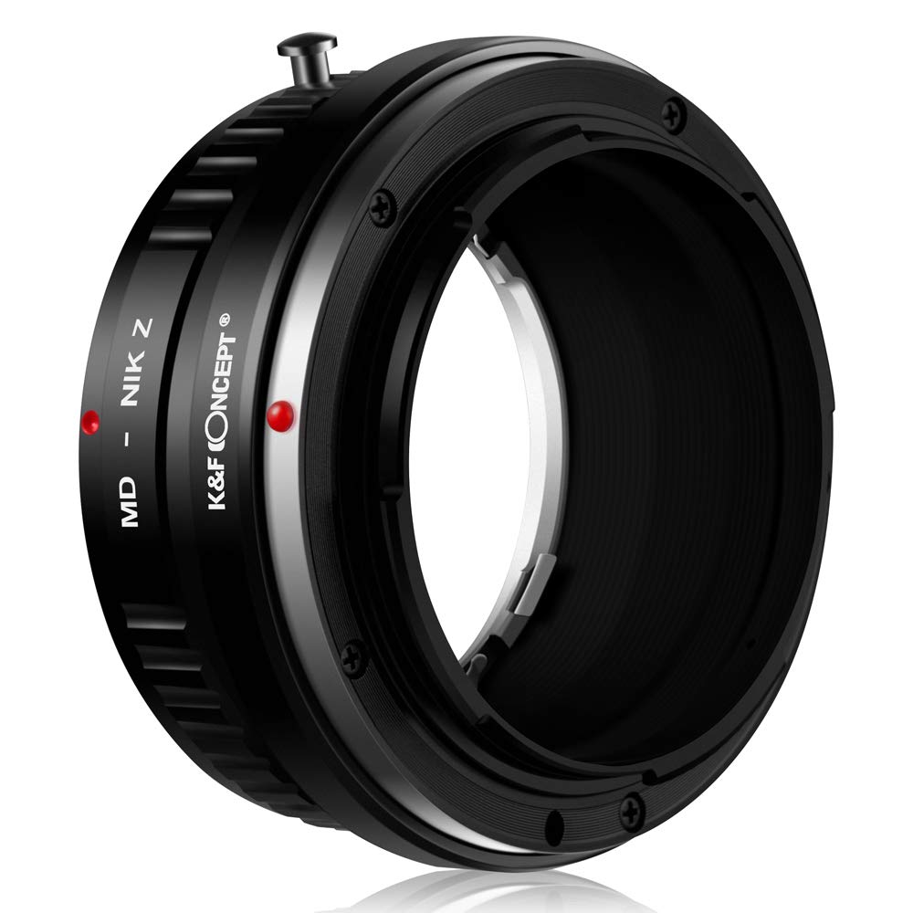 K&F Concept Lens Mount Adapter For Minolta Md Mc Mount Lens To Nikon Z6 Z7 Camera