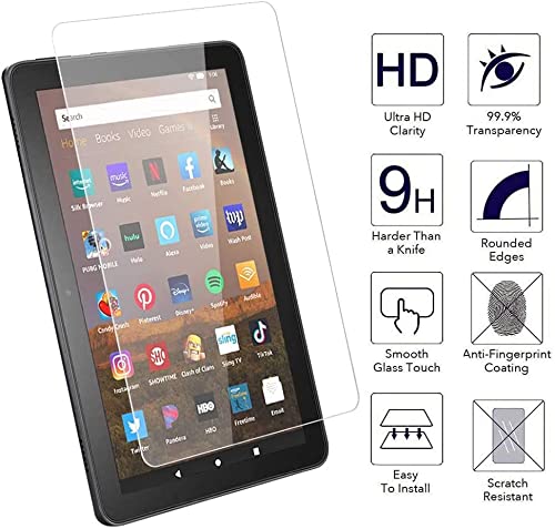 Ytuomzi 2 Pack Screen Protector For 8    Kids/Pro Tablet (2022/2020), Premium Tempered Glass Screen Film For 8 Inch Tablet, Ultr