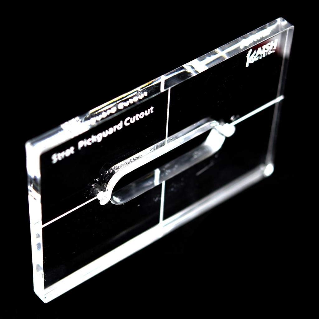 Dopro Acrylic Single Coil Pickup Routing Template Pickup Templates For Pickguard Rout