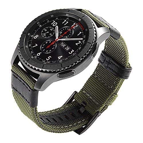 Galaxy Watch 46Mm/ Galaxy Watch 3 45Mm Bands, Maxjoy Gear S3 Frontier Classic Nylon Band, 22 Mm Quick Release Replacement Strap