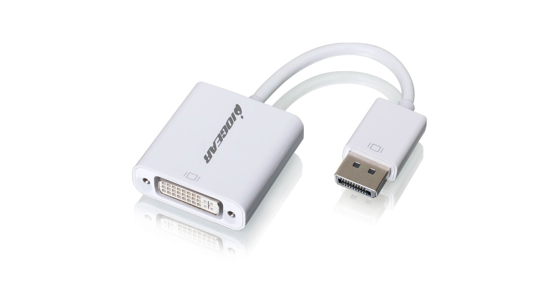 Iogear Displayport To Dvi Adapter Cable, White, Gdpdviw6
