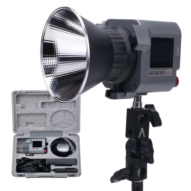 Aputure Amaran Cob 60X S Led Video Light 60W Bi Color 2700 6500K Bowens Mount Point Source Led Photography Lighting For Vlogger,