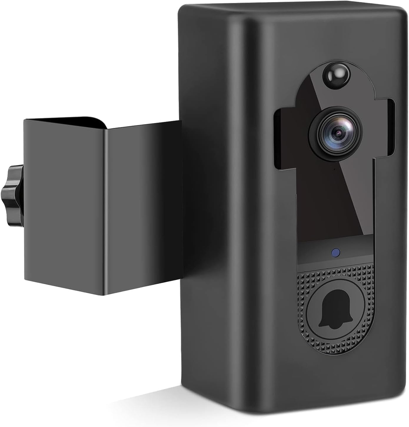 Doorbell Holder, No Drill Anti Theft Video Doorbell Mount Compatible With Eken/Aiwit/Paso/Tuck Doorbell, Adjustable Mounting Bra