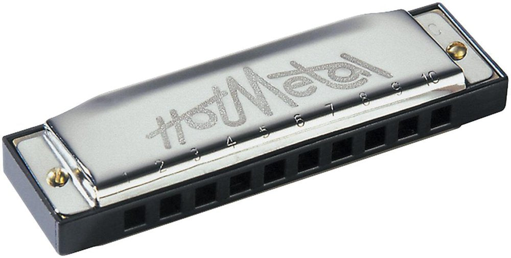Hohner Hot Metal Harmonica, Key Of F