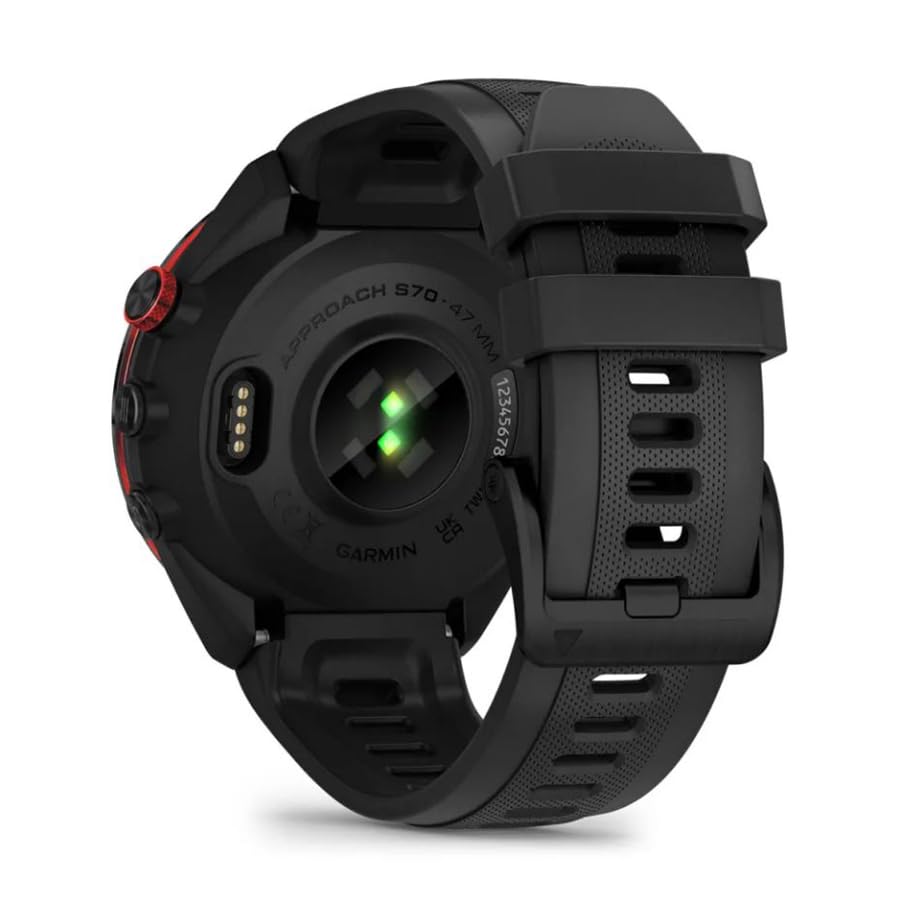 Garmin Approach S70 Golf Smartwatch | Full Color Courseview Maps Amoled Display | Advanced Shot Execution & Putt Alignment | Imm