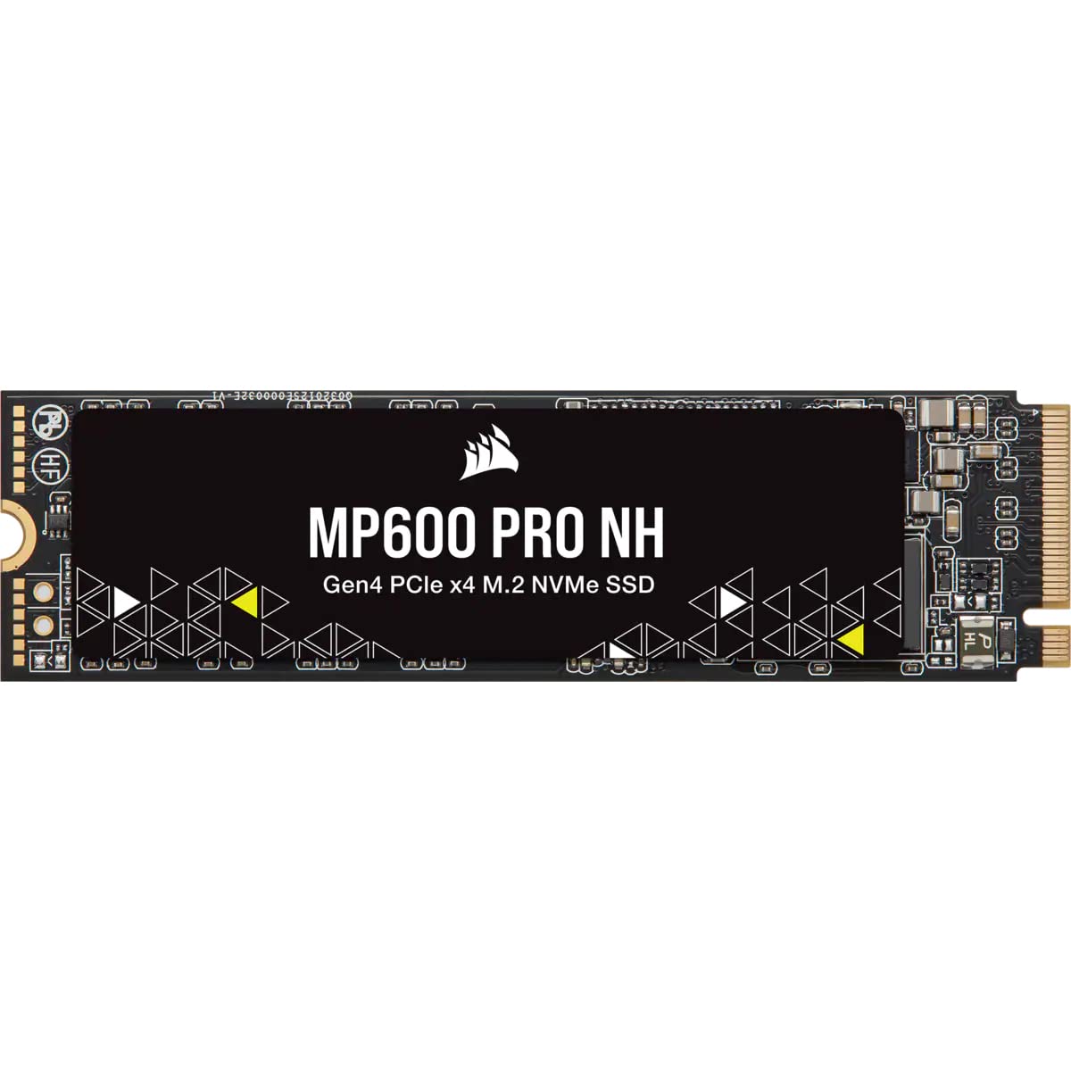 Corsair MP600 PRO NH 4TB PCIe Gen4 x4 NVMe M.2 SSD - High-Density TLC NAND - M.2 2280 - DirectStorage Compatible - Up to 7,000MB