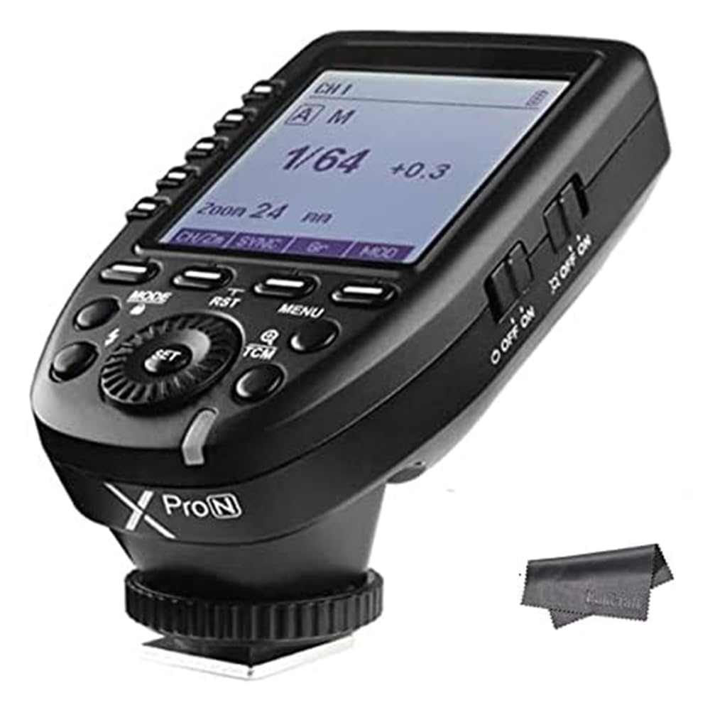 Godox Xpro Ttl Wireless Trigger,1/8000S High Speed Sync,5 Dedicated Group Bottons And 11 Customizable Functions (Xpro N Compatib