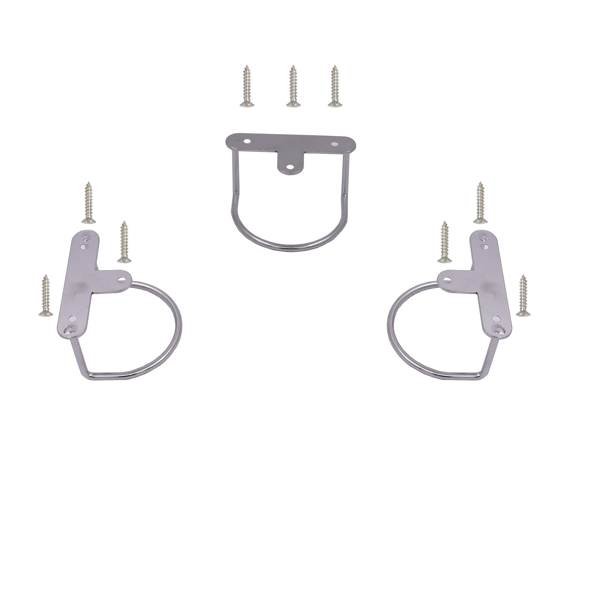 Yyst Laptop Holder Under Desk Laptop Organizer Rack W/Screws (3)