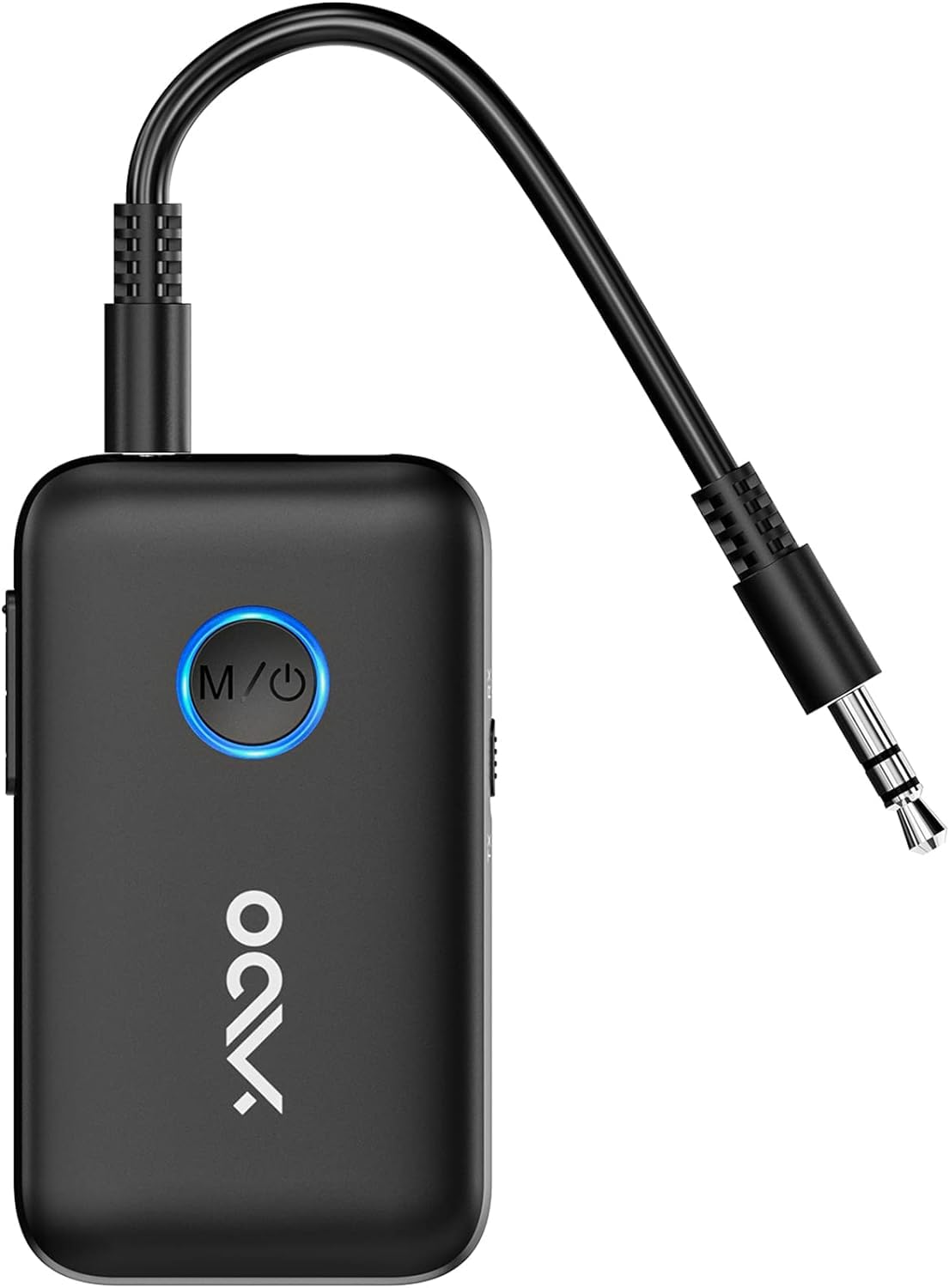 [Bluetooth Transmitter & Receiver] Ymoo Bluetooth 5.3 Audio Adapter For Tv/Airplane/Bluetooth Headphones/Speaker, 3.5Mm Jack Aux