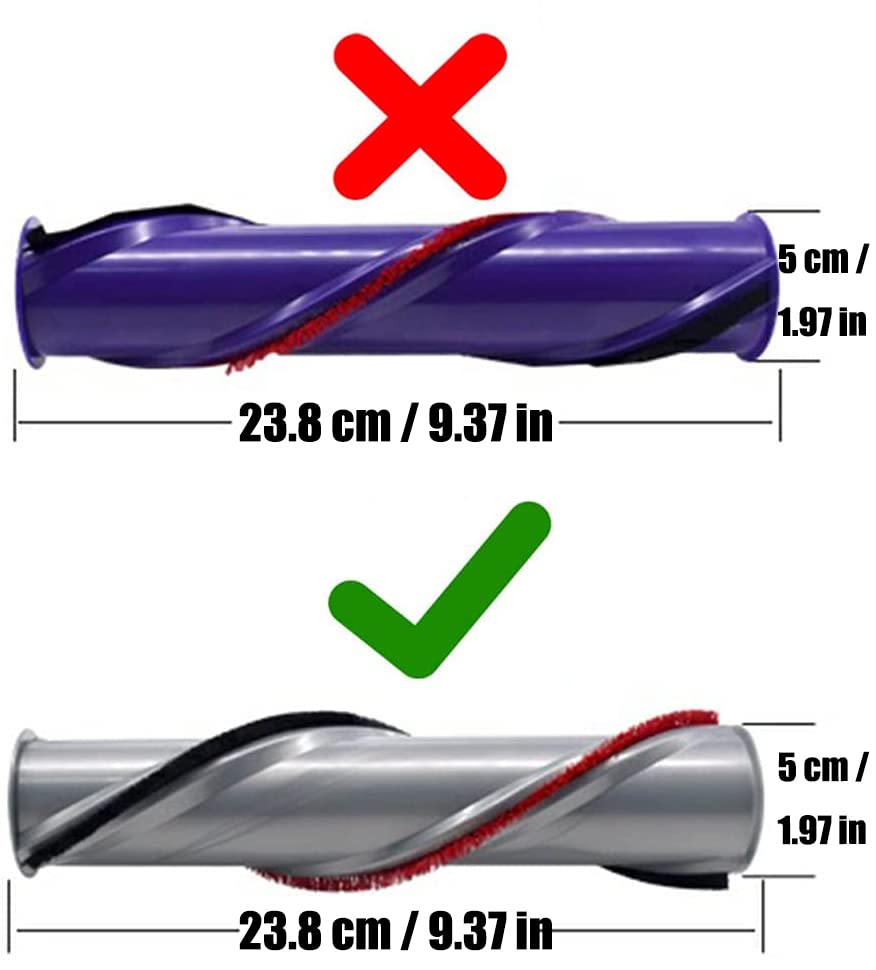 Odashen Roller Brush Roll Bar Replacement For Dyson V11 Cordless Vacuum Cleaner Part 970135 01, 970100 05
