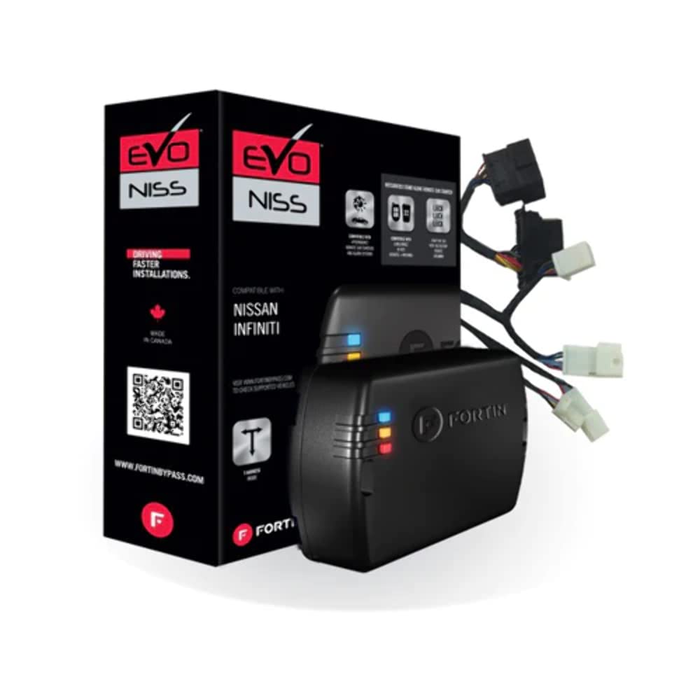 Fortin Remote Start Module & T Harness For '07 '22 Nissan & Infiniti Push To Start Vehicles