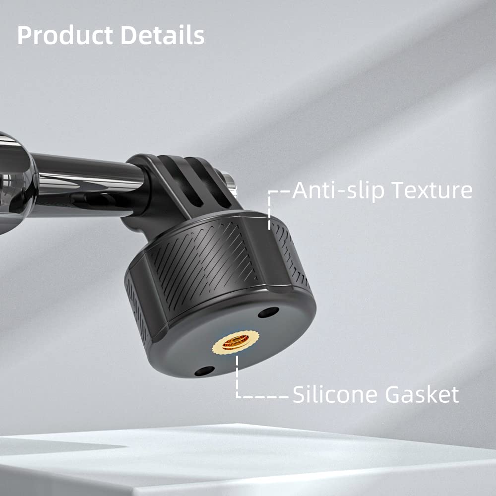 Skezn Magnetic Tripod Mount Accessories, Basic Set Quick Release Adapter Compatible With Gopro Hero 13/12/11/10/9, Insta360, Akaso, Dji And More (Tripod Magnetic Accessories)