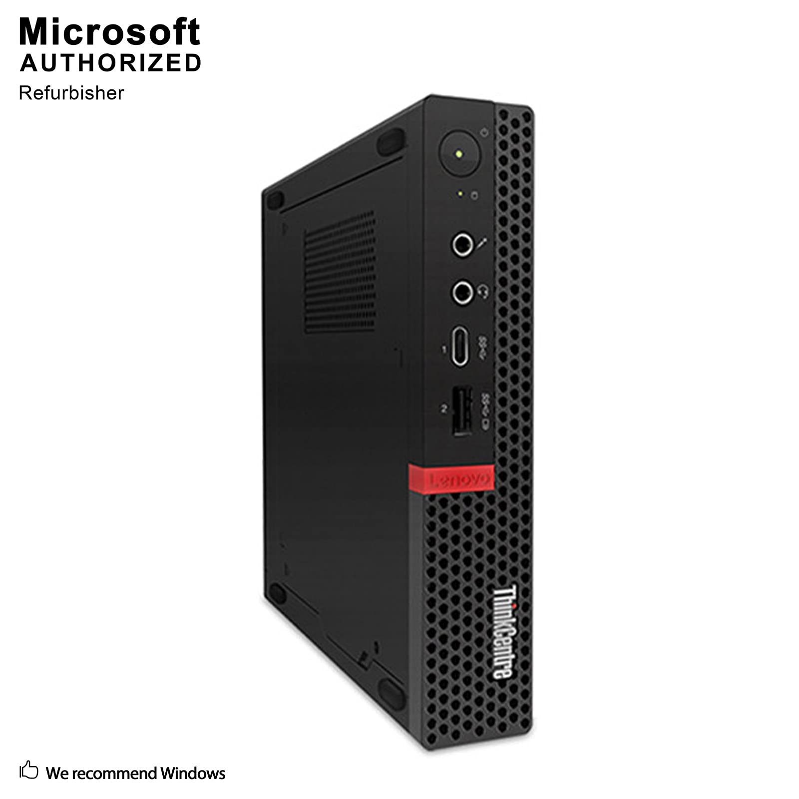 Lenovo Thinkcentre M720Q 10T7002Cus Desktop Computer - Intel Core I5 8Th Gen I5-8400T 1.70 Ghz - 8 Gb Ram Ddr4 Sdram - 256 Gb Ss