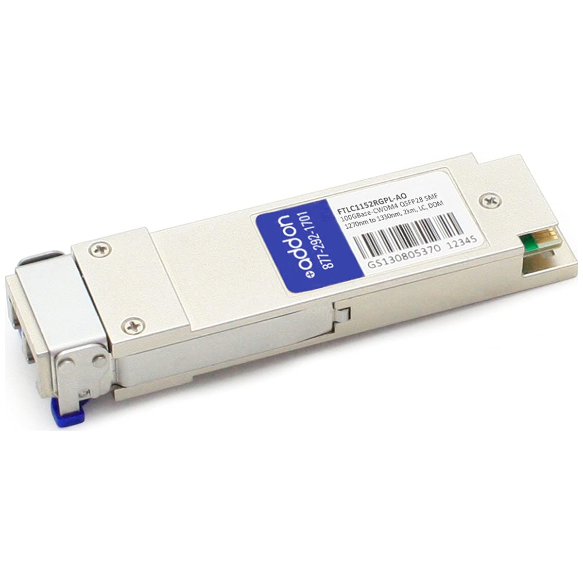 Addon Finisar Ftlc1152Rgpl Compatible Taa Compliant 100Gbase-Cwdm4 Qsfp28 Transc