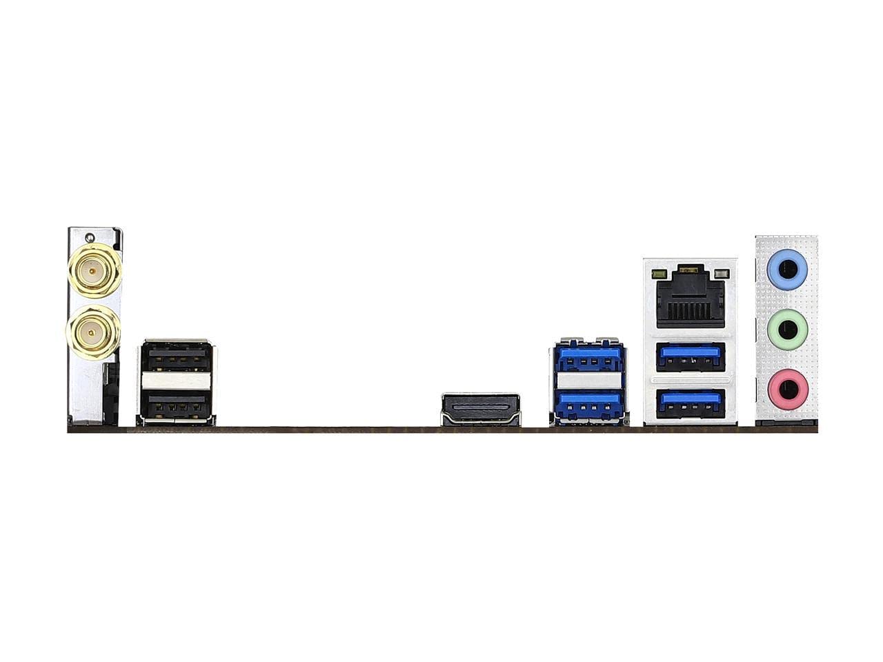 Asrock B450M/Ac R2.0 Am4 Amd Promontory B450 Sata 6Gb/S Micro Atx Amd Motherboard