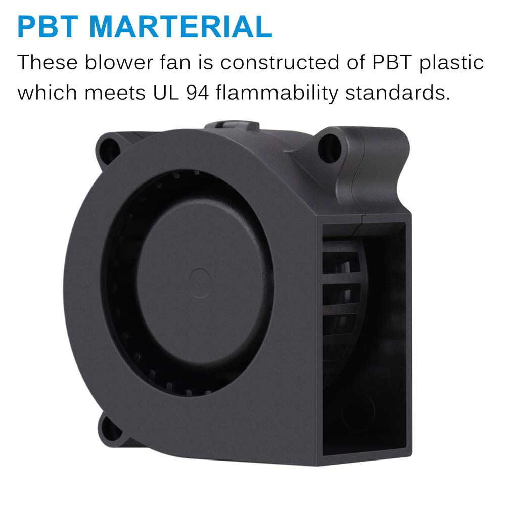 Gdstime Blower Fan, 40Mm X 40Mm X 20Mm 24V Dc Brushless Blower Cooling Fan Sleeve Bearing