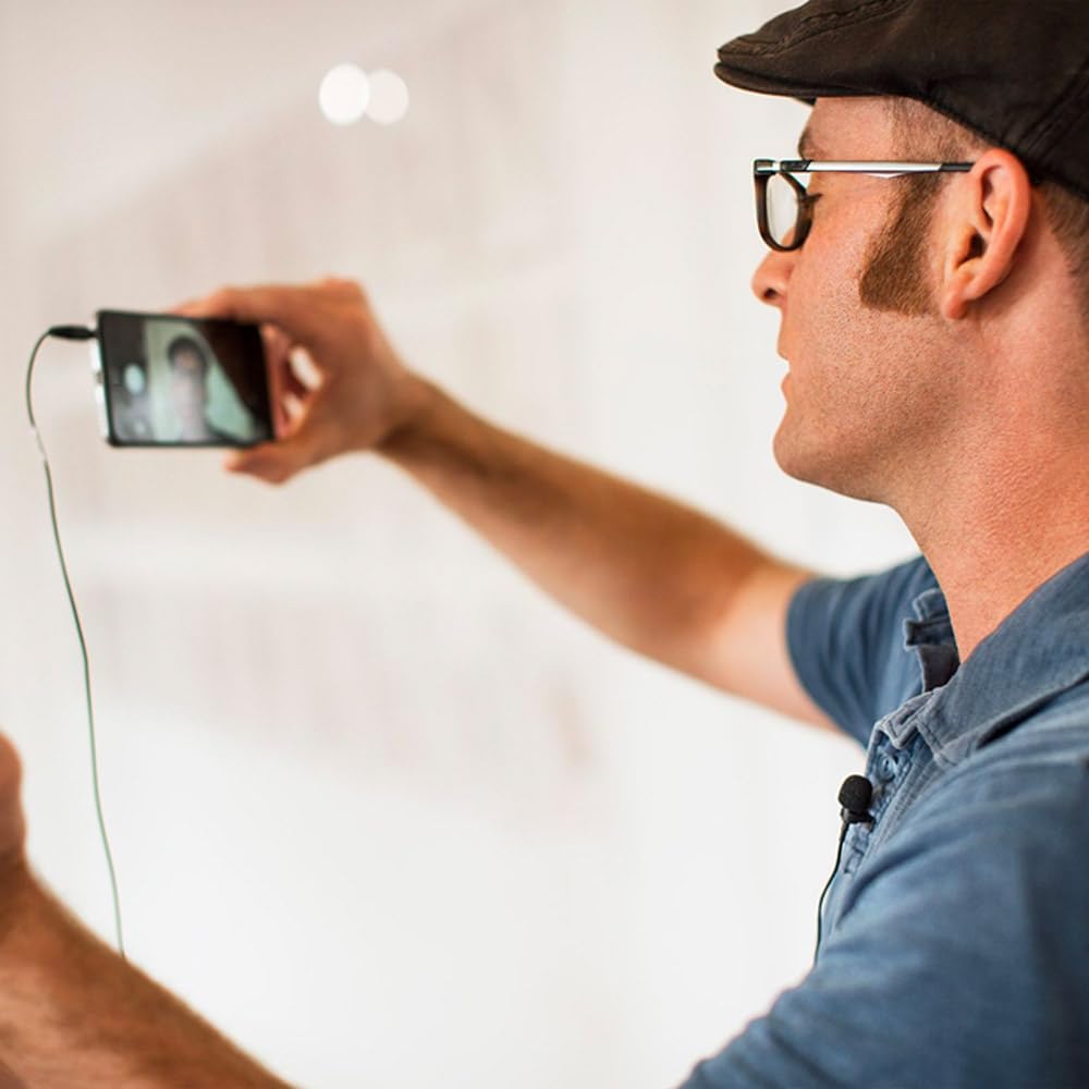 Shure Mvl Lavalier Microphone For Iphone & Tablet   External Clip On Mini Lapel Mic For Video Recording & Vlogging With 3.5Mm Co