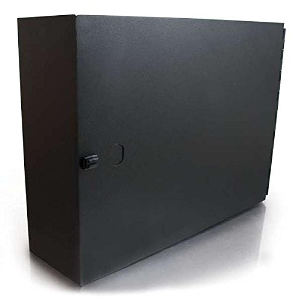 C2G 39106 Q Series 2 Panel Wallmount Box, Taa Compliant, Black (Made In The Usa)